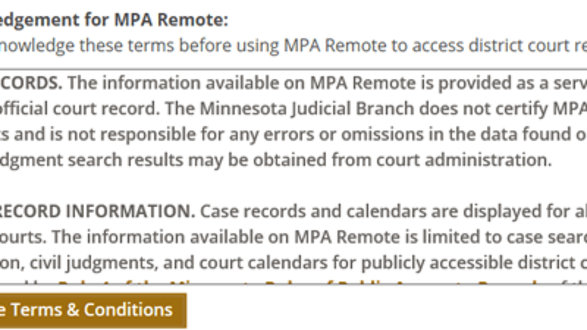 MNCIS Court Access (Minnesota Court Information System) - Criminal Data  Check - Find Criminal, Arrest, & Court Records Online